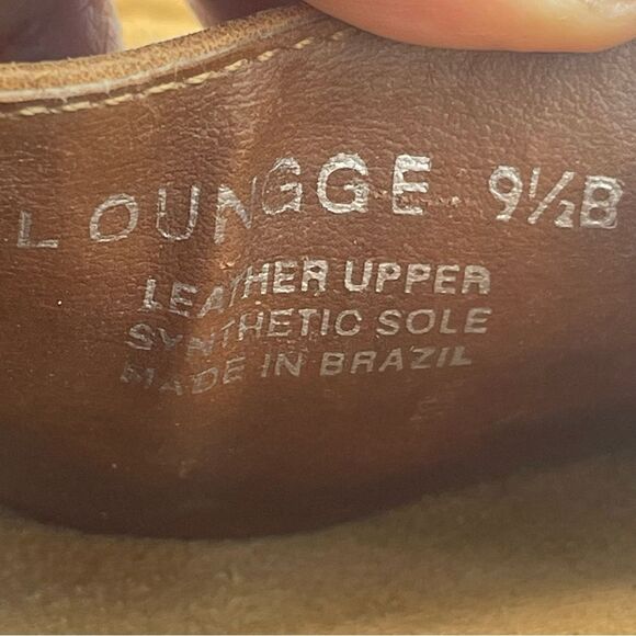 Steve Madden  "Lounge" Leather and Wood Platform Sz 9 1/2 B - Picture 10 of 10